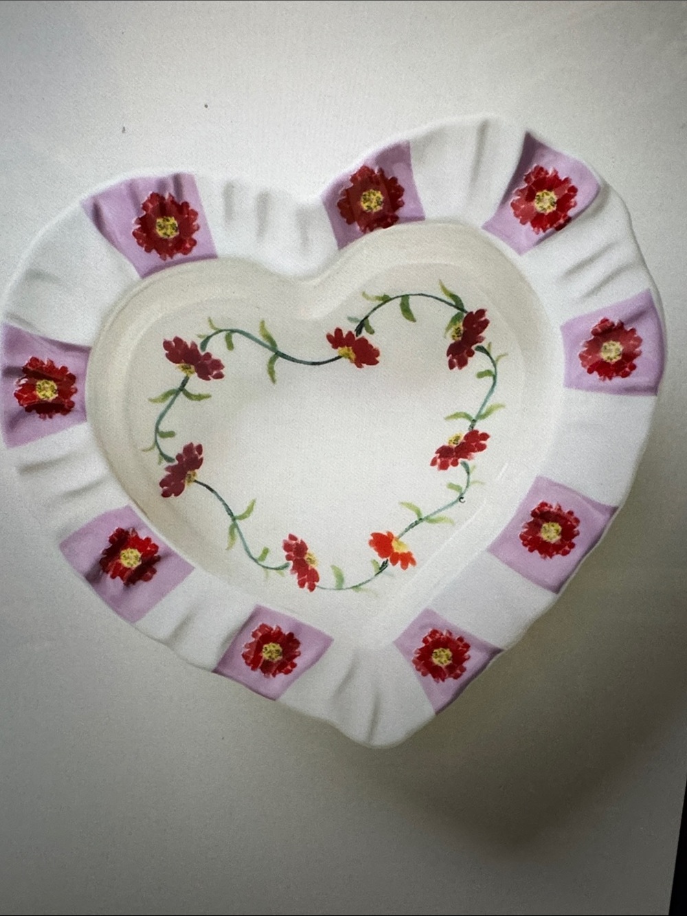 Amma Ramekin Heart-Shaped Stoneware Dish